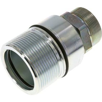 Stalen DN 31.5 Hydraulische Koppeling Snelkoppeling 38 mm S Knelring ISO 8434-1 D M70 x 3
