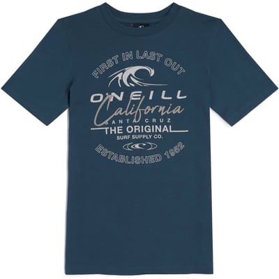 O'Neill Boys Cali Wave T-shirt Alma Steel Taglia: 152 | T-shirt Outlet | Unisex