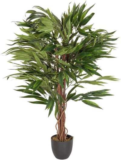 Kunstplant Mango 130 cm - Groene Kunstmatige Boom voor Huis en Kantoor