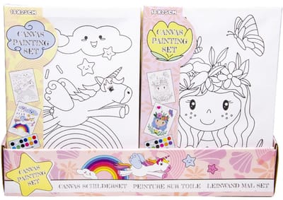 Duckiez Canvas Schilderset Voor Meisjes - 1 stuk