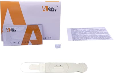 Cotinine Speeksel Test – 1 stuk – Detectie van nicotinegebruik (rook, vape, snus) – Resultaat in 10 minuten – Eenvoudig thuis uit te voeren – Inclusief swab & buffer