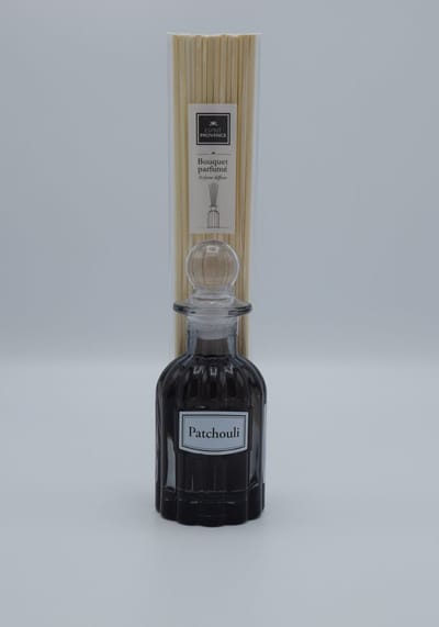 Geurstokjes patchoeli 100 ml retro fles - Esprit Provence