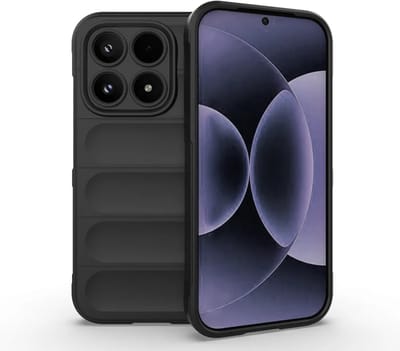 MobyDefend Hoesje - Geschikt voor Xiaomi 17 - TPU Gripcase - Zwart