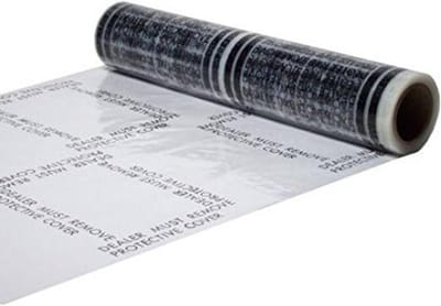 Tapijtbeschermingsfolie voor auto's - 21 inch breed, 200 voet lang