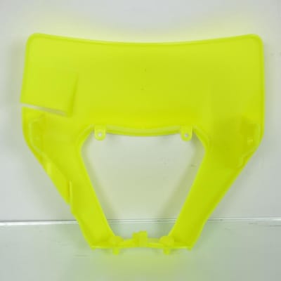 racetech koplampplaat voor ktm 250 exc-f 2017 r-maskktmgf17 / geel nieuw