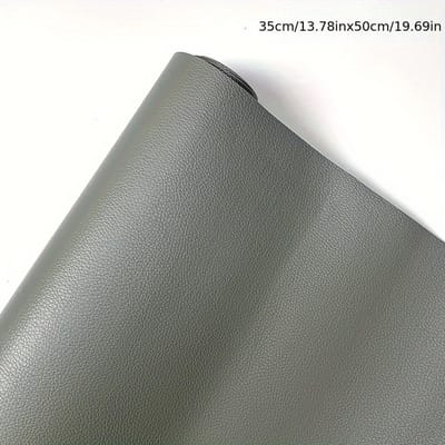 1 Rol Zelfklevende PU Leer Reparatie Film, 35*50cm PU Leer Sticker voor Autostoel Interieur Deur, Motorzadel Zachte Film, Waterdicht 35*50cm