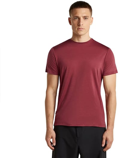 Icebreaker 125 Cool-lite Sphere Iii T-shirt Met Korte Mouwen Rood L Man