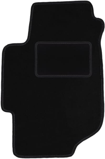 Bestuurdersmat zwart voor: Honda Accord VI stationwagen, sedan, Type-R (1997-2002)