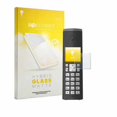upscreen - Screenprotector voor Panasonic KX-TGK220 - Folie Beschermfolie Beschermglas matte