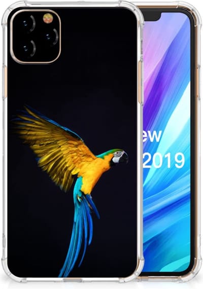Apple iPhone 11 Pro Max Case Anti-shock Papegaai