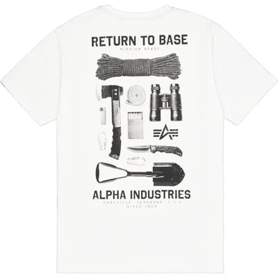 T-shirt Alpha Industries Return To Base