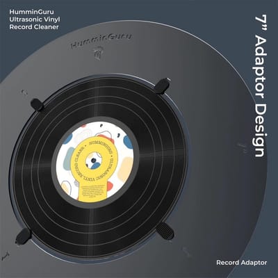 Platenadapter voor Ultrasone Vinyl Reiniging - Geschikt voor 7 inch en 10 inch Platen