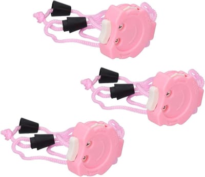 Stekenteller - Breiteller Rijenteller - Brei Efficiëntie - Compact Draagbaar Ontwerp - 3 Stuks - Roze