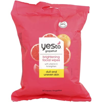 Oplichtende Gezichtstissues, Doffe en Oneffen Huid, Grapefruit, Grapefruit, 30 Vellen red