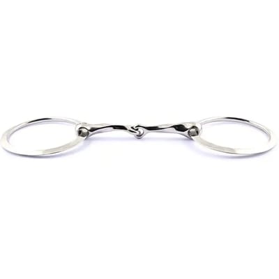 Mors 2 ringen voor paard gedraaid geblokkeerd Jump'In