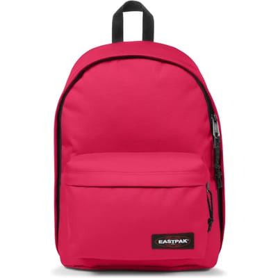 EASTPAK schoolrugzak rugzak met laptopvak Out of Office 27L Saffron Red roze