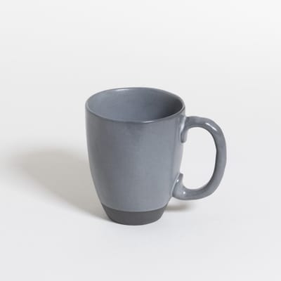 The Table atelier - mok met oor - Ø 8,5 - 300 ml - handgemaakt - grijs