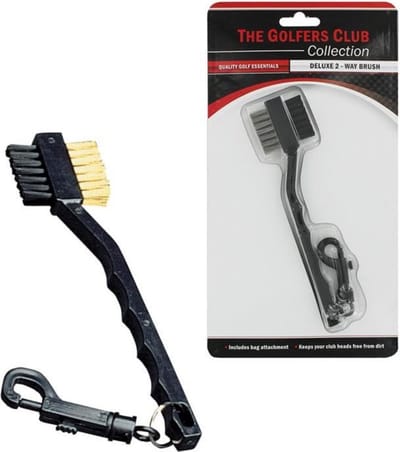 Club borstel, deluxe way brush groove cleaner Golfers Club