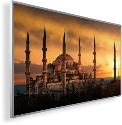 Infrarood Verwarmingspaneel 600W met fotomotief en Smart Thermostaat (5 jaar Garantie) - Tempel in Bangladesh 122