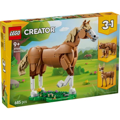 LEGO® Creator 3in1 Prachtig Paard, Dierenbouwset - 31166