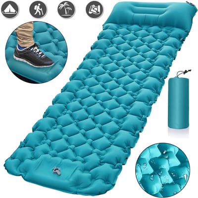 Campingmat - Zelfopblazend Campingmatras - Campingbed - Slaapmat Voor Op Reis Met Een Rugzak