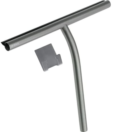Sanifun SILIA Douchewisser Titanium – Watertrekker van RVS & Rubber met Ophangbeugel