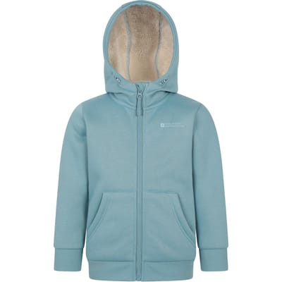 Mountain Warehouse Kinder/Kids Alpine II Full Zip Hoodie (Teal)