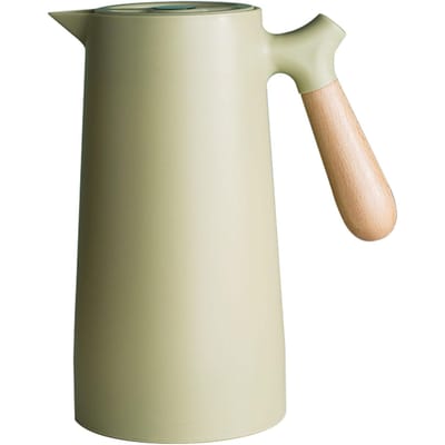 Geïsoleerde Vacuüm Ketel Pot voor Thee Water en Koffie Glazen Binnenkant Meerdere Lagen voor Thuis Kamperen groen
