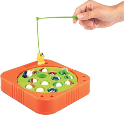 Hoogwaardige Visspel / Vishengel Spel | Vissen Vangen Spelletje | Let's Go Fishing - Oranje