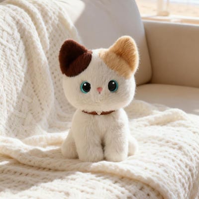 20 Schattige Zwarte Kat Siamees Kat Melk Kat Pluche Speelgoed Kawaii Kat Poppen Voor Verjaardag Kerstcadeau 20cm