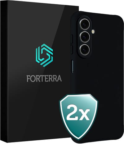 Hoesje 2 Stuks - Geschikt voor Samsung Galaxy A27 - Sterk & Shockproof - Back Cover - Case Siliconen - Telefoon Hoes - Zwart