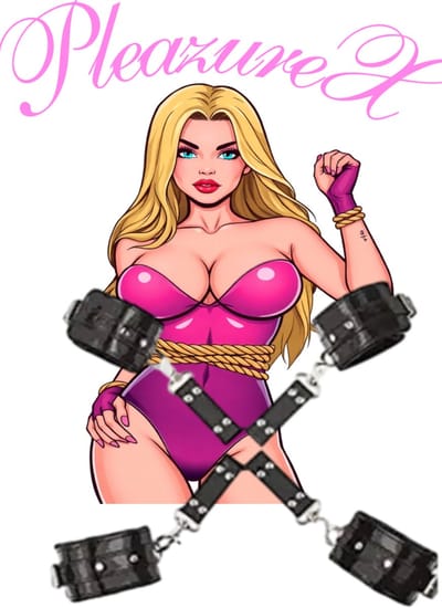 PleazureX - Fetish Series - bondage kruis boeien - pols enkel boeien - kinky - beperkingen - bdsm