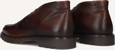 Giorgio - HE93911CAMP15 - Vrije tijd half-hoogHeren veterschoenHeren sneakers - Kleur: Bruin - Maat: 42