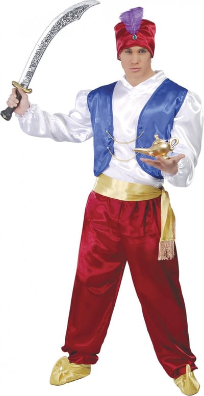 Fiestas Guirca - Kostuum Genie Lamp - L (52-54) - Carnavalskleding - Carnaval - carnavalskleding 2027 - Carnaval kostuum