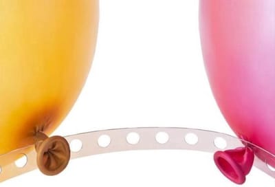 CHPN - Ballonnenboog - Strip voor ballonnen boog - Ballonnenboog strip van 5 meter - Ballon versiering - Transparant - 5 meter - Ballonnen lijn maken