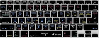 KB Covers DP9 Keyboard Cover for MacBook/Air 13/Pro (2008+) - Apple toetsenbord cover