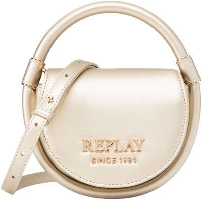 REPLAY handtas schoudertas Handbag Rich Gold goudkleurig