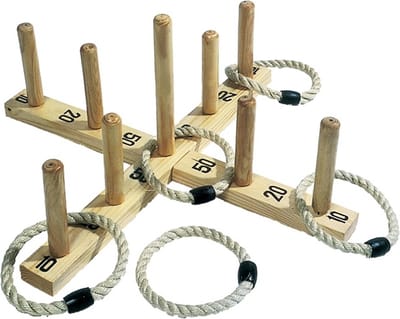 GOKI Ringwerpspel - 56X56Cm - In Katoenen Zakje - 3 Jaar
