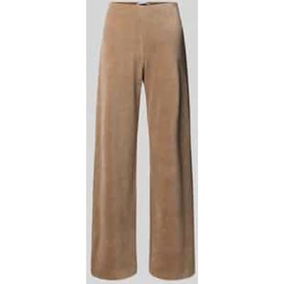 Regular fit corduroy broek van katoenmix model 'ELAINE'