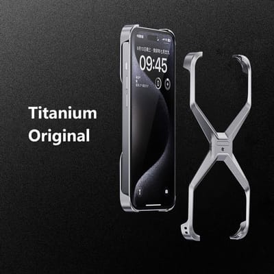 Metalen aluminiumlegering randloze X-type telefoonhoes voor iPhone 12 13 14 15 Pro Max Plus warmteafvoer verwijderbare pantserhoes Funda For iPhone 14 Pro