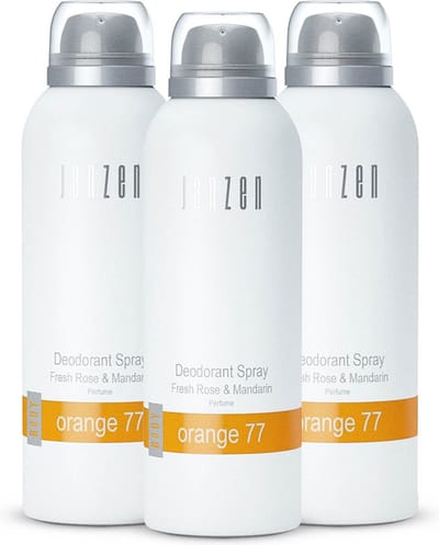 JANZEN Deodorant Spray Orange 77 3-pack