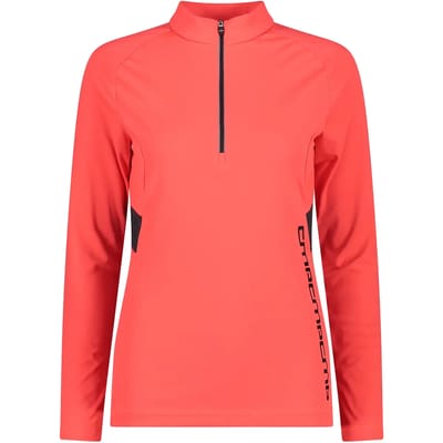 Trainingsshirt met halve rits voor dames CMP