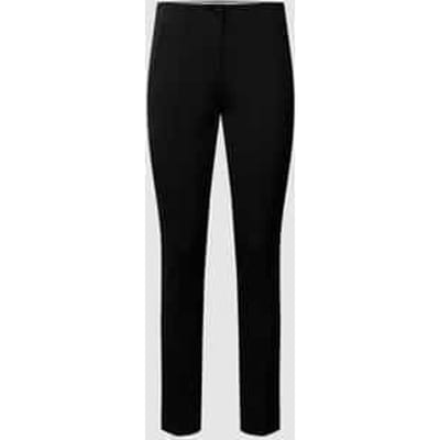 Skinny fit stretchbroek met persplooien, model 'MILLS'