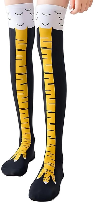 Dailygoods- Kippenvoet-sokken - Grappige Sokken - Ademend - Uniseks - Halloween - Origineel Accessoire