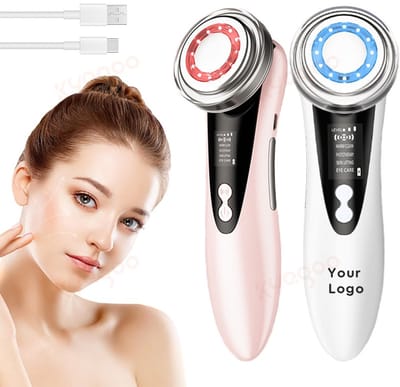 Gezichtsmassageapparaat tegen rimpels Anti-rimpel gezichtsapparaat EMS Anti-verouderingsapparaat 3 modi Gezichtsschoonheidsapparaten USB oplaadbaar met EMS-microstroom voor huidverstrakking en liften. AS SEEN ON TV