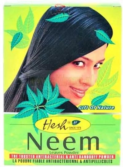 Hesh Neem Leaves Powder 100g Natural Clay Skin and Face Cleanser Mask Mud Pack