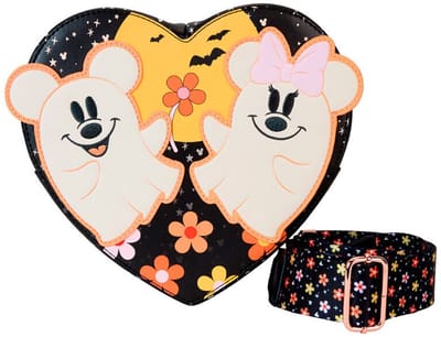 Disney Loungefly Crossbody Bag Mickey and Minnie Halloween