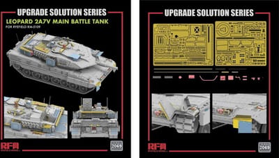 Rye Field Model Modelbouwpakket - 2069 Upgrade set voor RFM5109 - Tank Leopard 2 A7 Accessoires set - 1:35 - Modelbouw