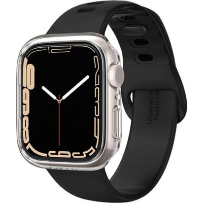 Spigen Thin Fit™ Bumper voor de Apple Watch 7 / 8 / 9 - 41 mm - Transparant