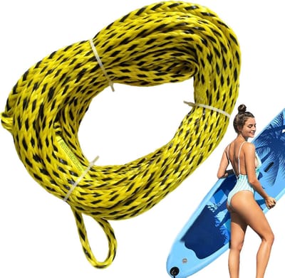 Boottouwen voor varen - Watersport touw - Veilig slepen - UV behandeld - 18 cm - Blauw